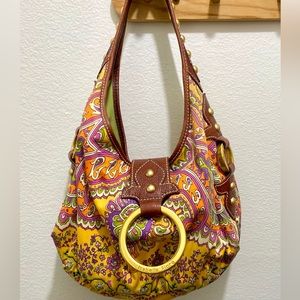 Isabella Fiori Shoulder Bag. Unique. Collectible. Comfortable. Statement piece.